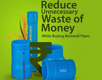 在购买Borewell管道时减少不必要的金钱浪费的提示